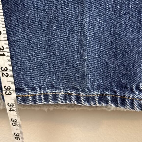 Levi's Men's 550 Relaxed Fit  Denim Jeans Medium Stonewash 38/34 - Picture 6 of 7